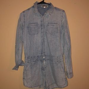 Blue Jean Romper